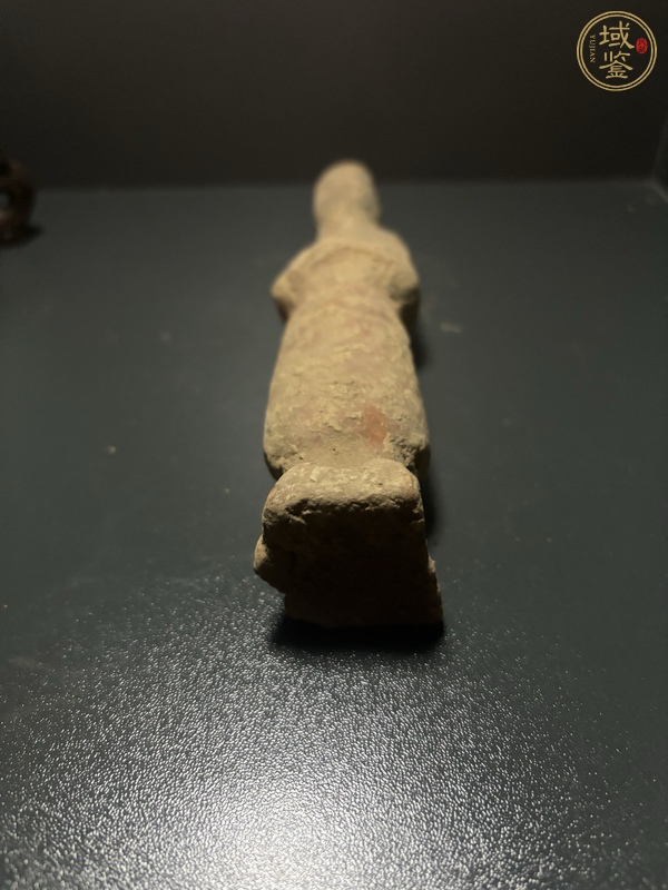古玩陶瓷唐·瘦子俑真品鑒賞圖